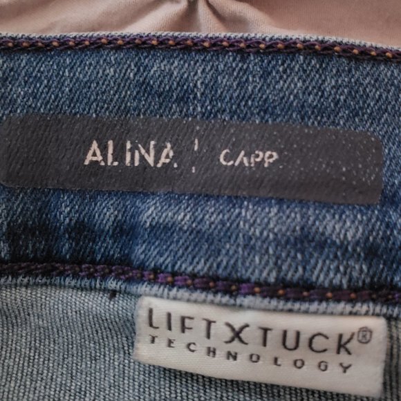 NYDJ Alina Capri 14 Petite - Picture 4 of 5